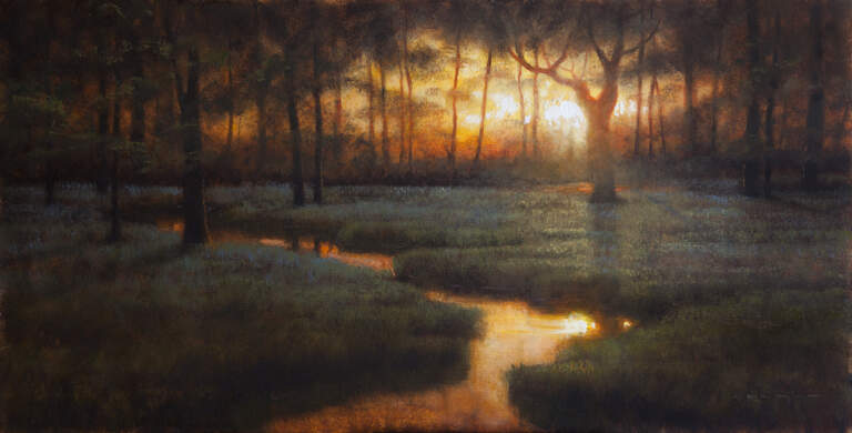 "Illumination, Proverbs 2:3-6" 12x24 oil