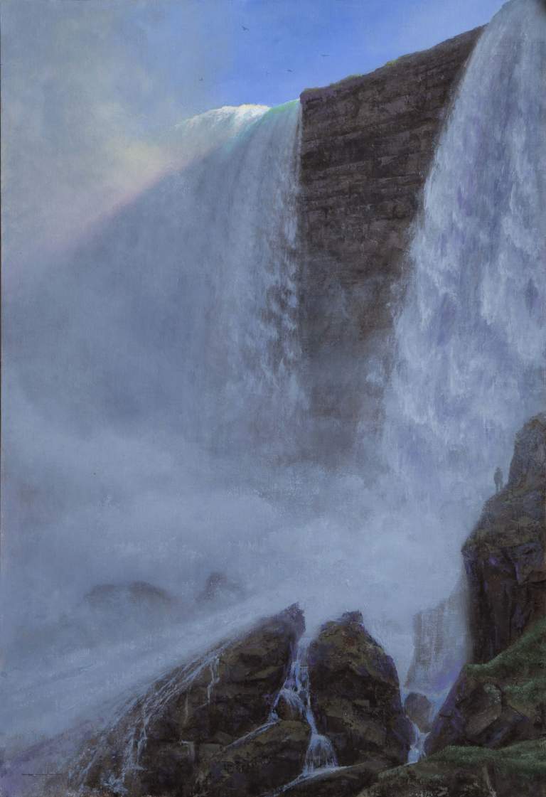 “American Falls, Psalms 130:7 ” 24x36 Oil